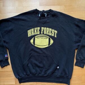 Vintage Wake Forest football Russell crewneck sweatshirt